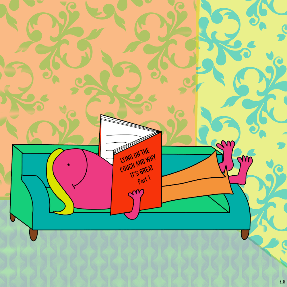 May all the mothers get to lie down and read a really big book today 🍑